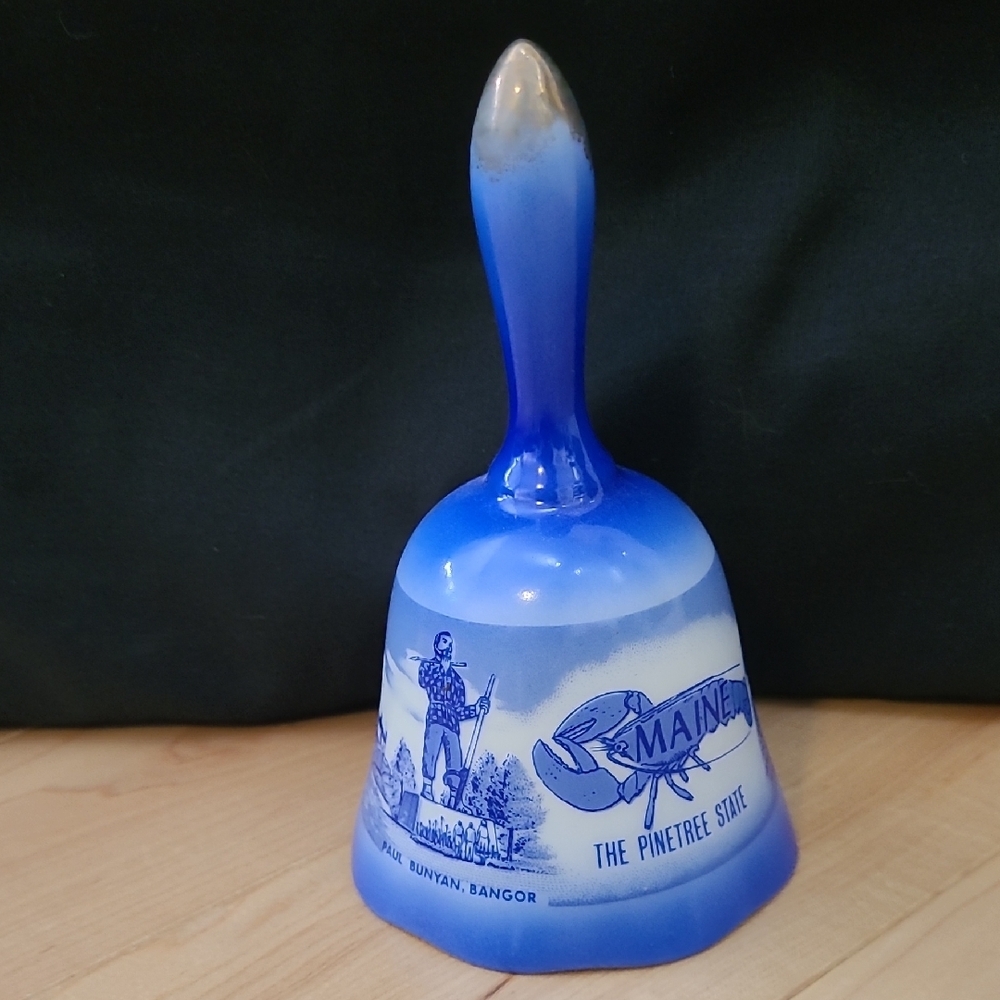 Blue Maine Souvenir Bell